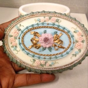 🌺 Floral trinket box